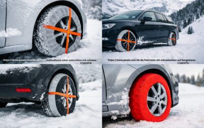 Schneesocken – textile Anfahrtshilfe für den Winter